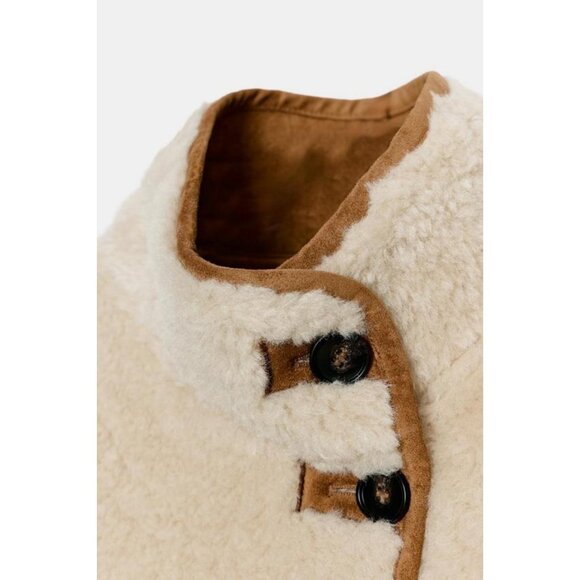 ZARA REVERSIBLE DOUBLE-FACED JACKET - Picture 11 of 11